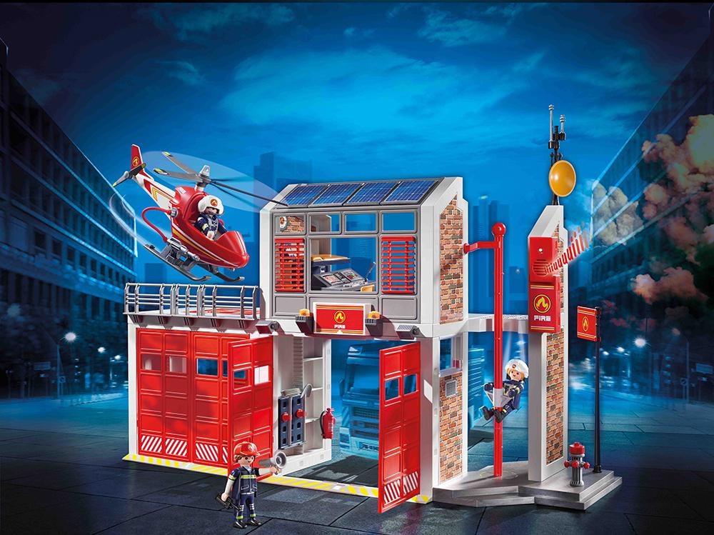 Playmobil® Konstruktions-Spielset »Grosse Feuerwache (9462), City Action«, Made in Germany