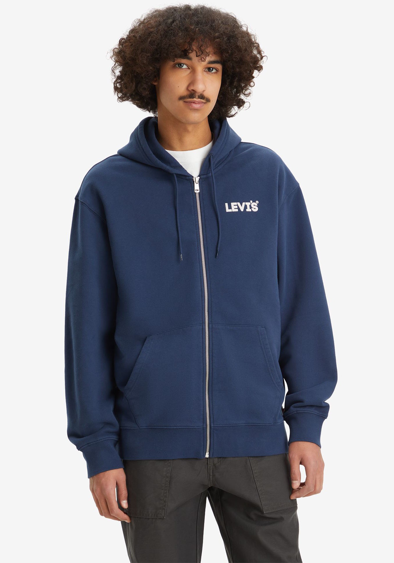 Levi's® Sweatjacke »RELAXED GRAPHIC ZIPUP«, mit grossem Rückenprint