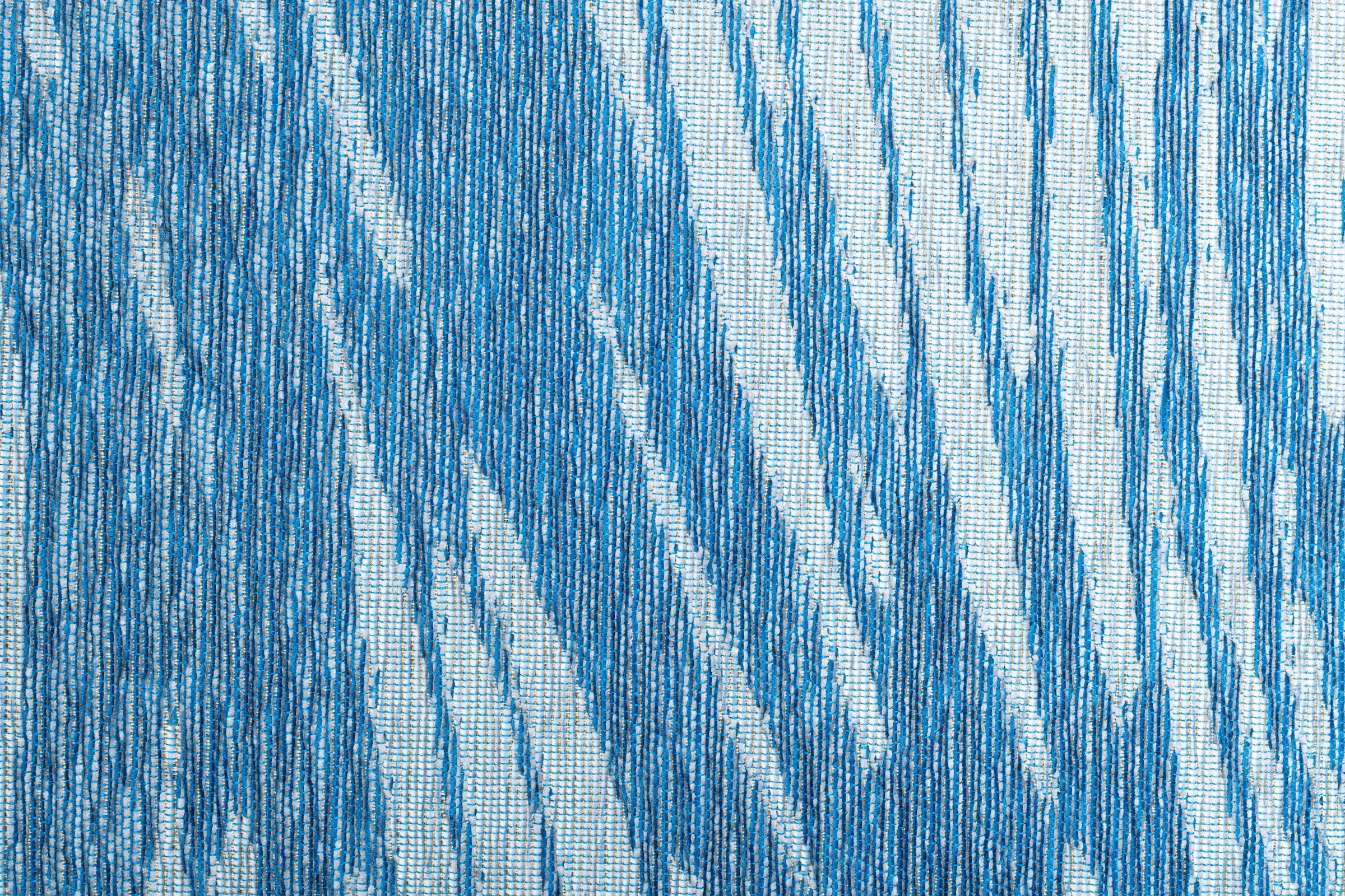 Sansibar Teppich »Keitum 007«, rund, Flachgewebe, modernes Wellen Design & gekreuzte Säbel