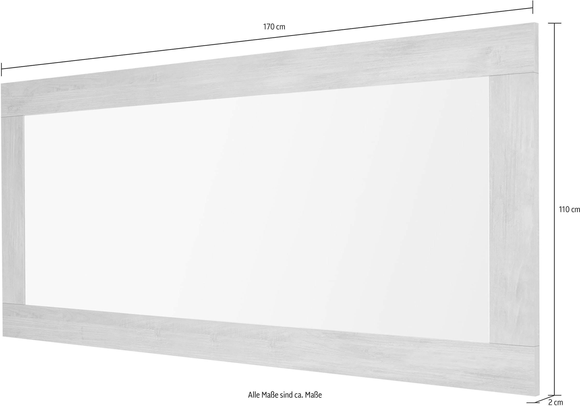 INOSIGN Wandspiegel »Rimini«, Breite 170 cm