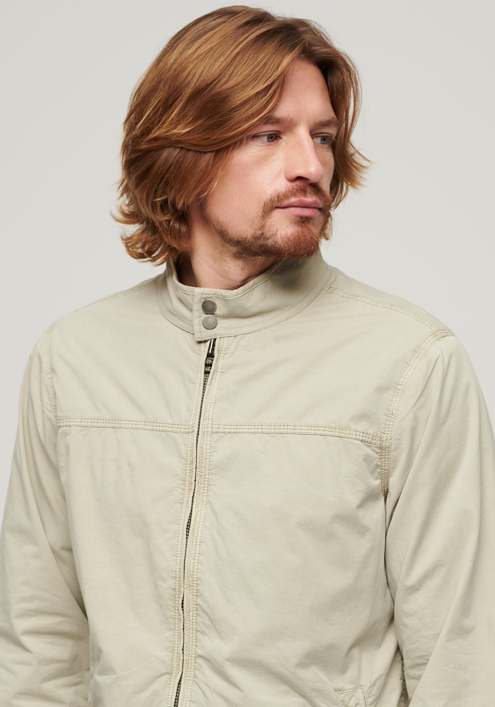 Superdry Outdoorjacke »SD-CLASSIC HARRINGTON«, ohne Kapuze