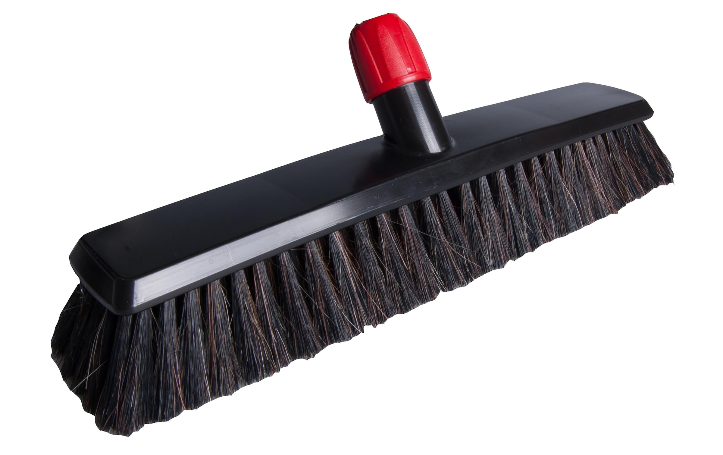 Kehrgarnitur »Edi Baur Heavy duty mit Teleskopstiel Schwarz«, aus Polypropylen