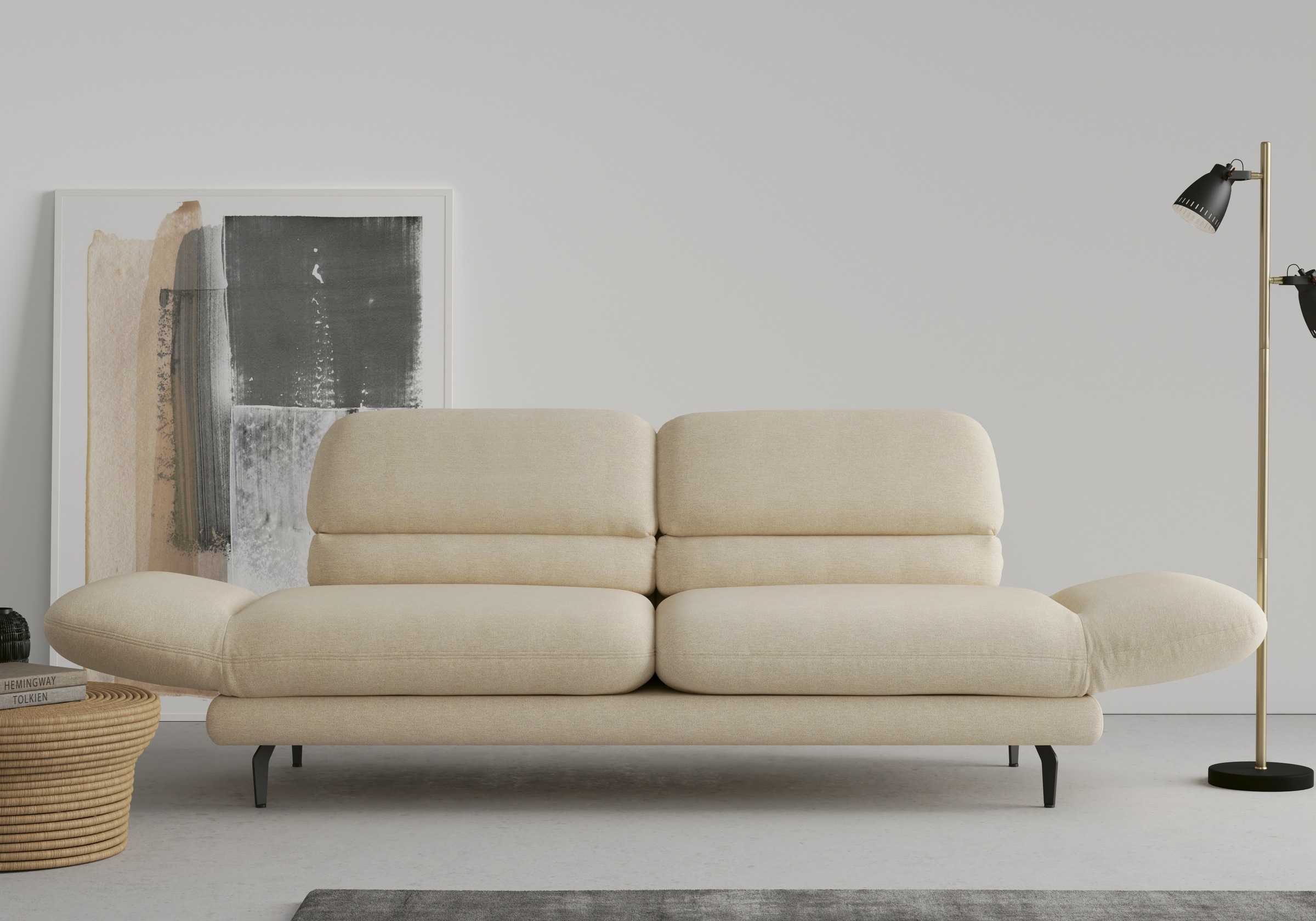 ❤ DOMO collection 2-Sitzer »Padova«, Armteilverstellung, wahlweise auch mit  Rückenverstellung erhältlich kaufen im Jelmoli-Online Shop