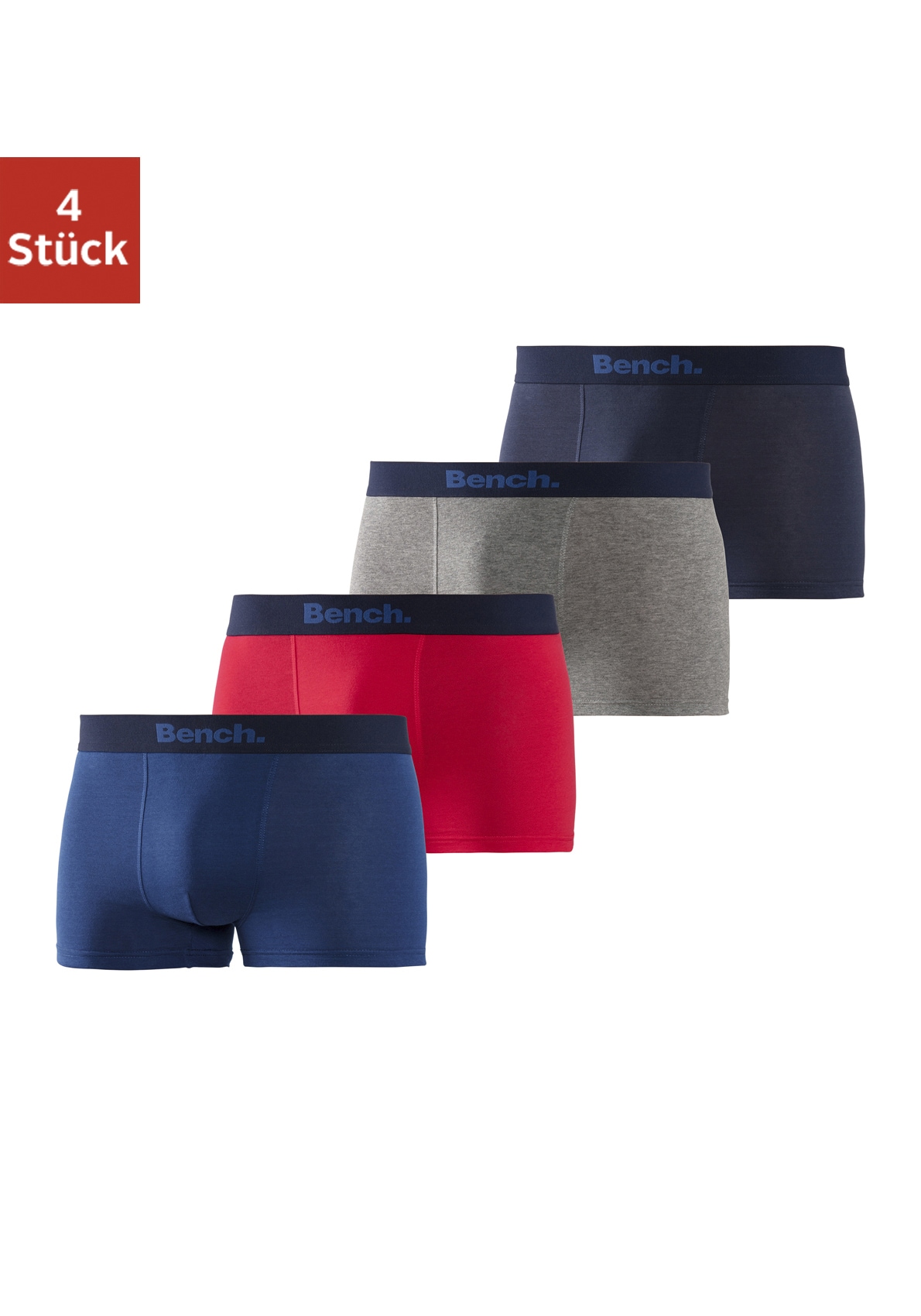 Boxer »Boxershorts für Herren«, (Packung, 4 St.), aus Baumwoll-Mix