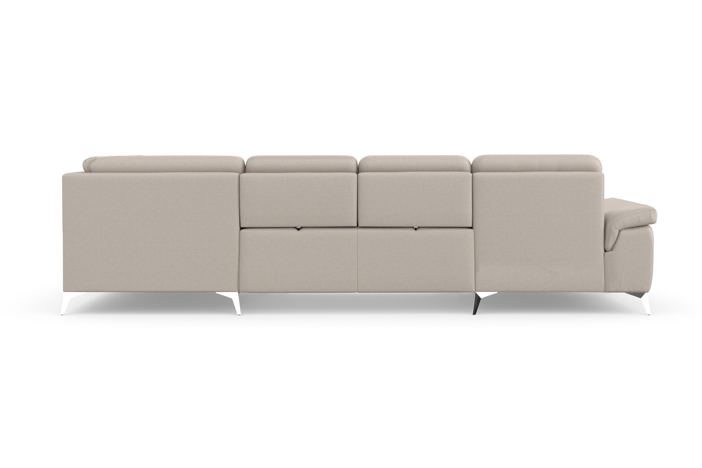 sit&more Wohnlandschaft »Padua U-Form«, inklusive Sitztiefenverstellung, Armteilfunktion und Federkern