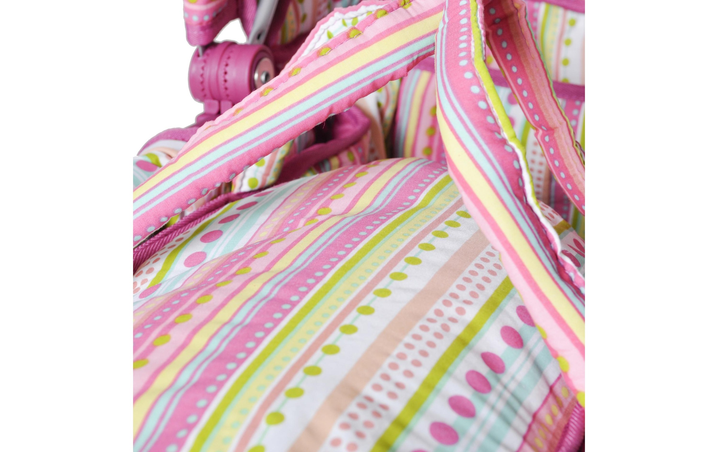 Knorrtoys® Puppenwagen »Twingo S Pink Stripe«