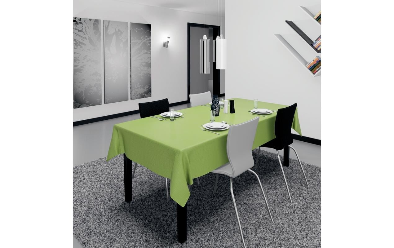 Tischdecke "Monte Carlo Sharon 150 cm, Hellgrün"
