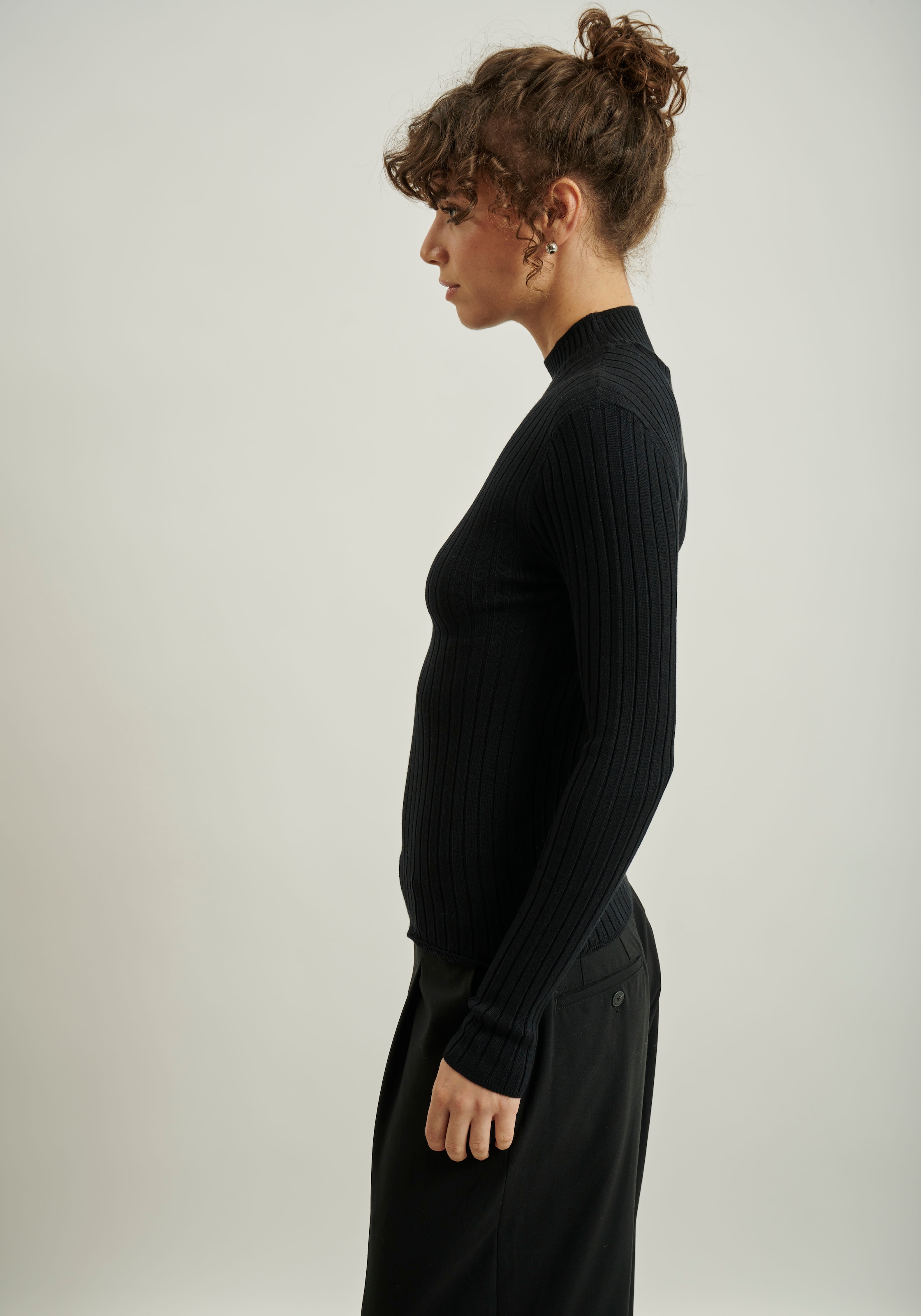 HaILY’S Stehkragenpullover »LS V CK Kl44ea«