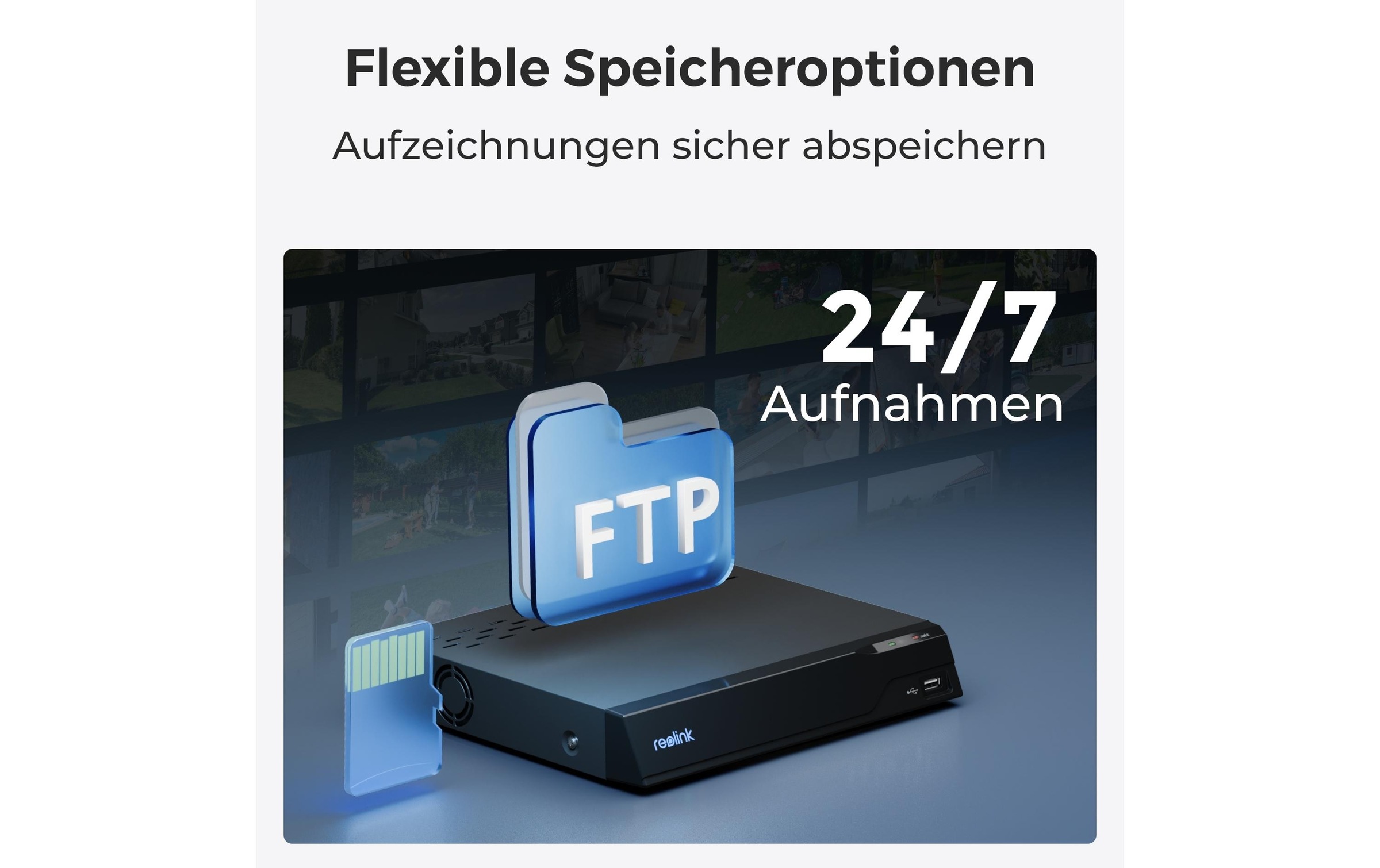 Reolink Überwachungskamera »W430«, Aussenbereich