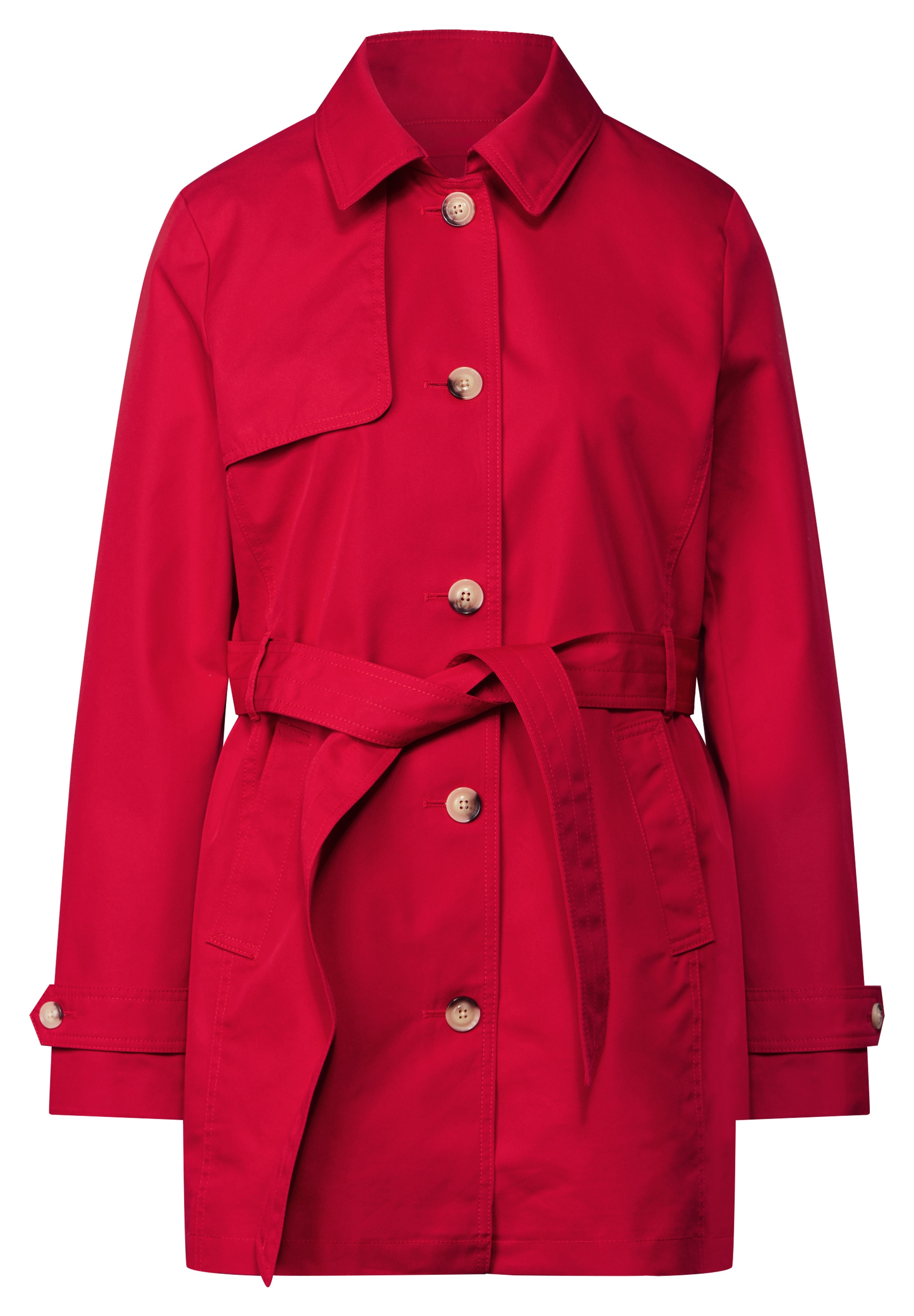 STREET ONE Trenchcoat, mit Gürtel zum Taillieren