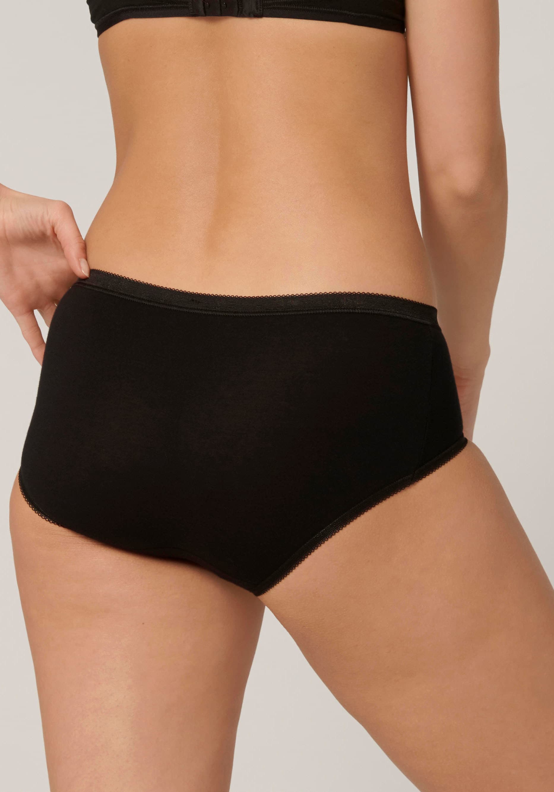 sloggi Slip »Basic+ Midi 3P«, (3er Pack), perfekter Sitz