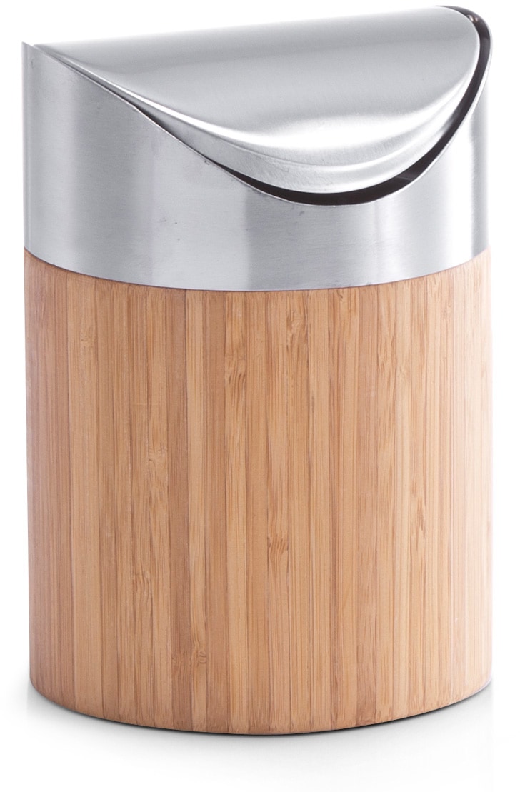 Zeller Present Tischrestebehälter »Bamboo«, aus hochwertigem Edelstahl