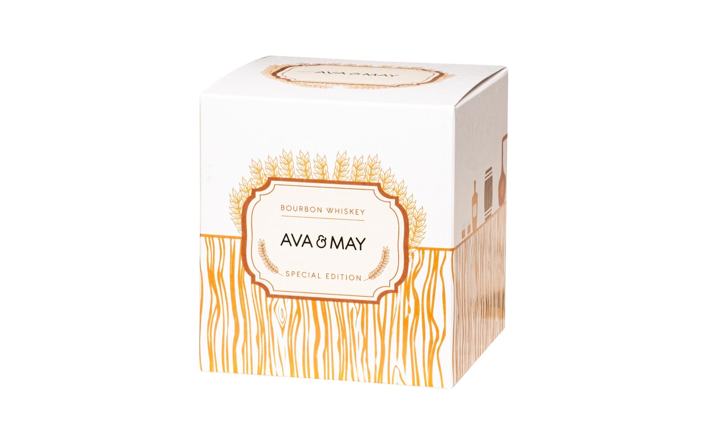 AVA & MAY Duftkerze »Bourbon Whiskey 200 g«