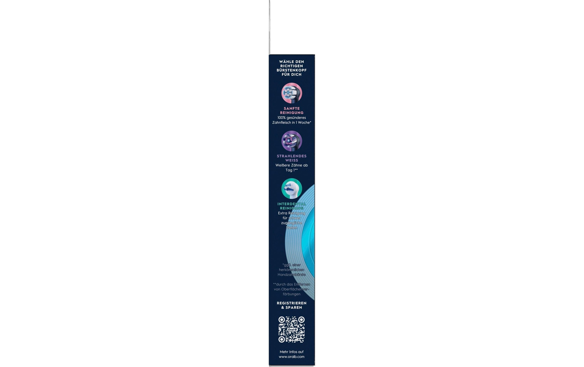 Oral-B Aufsteckbürste »iO Ultimative Reinigung 4 Stück«
