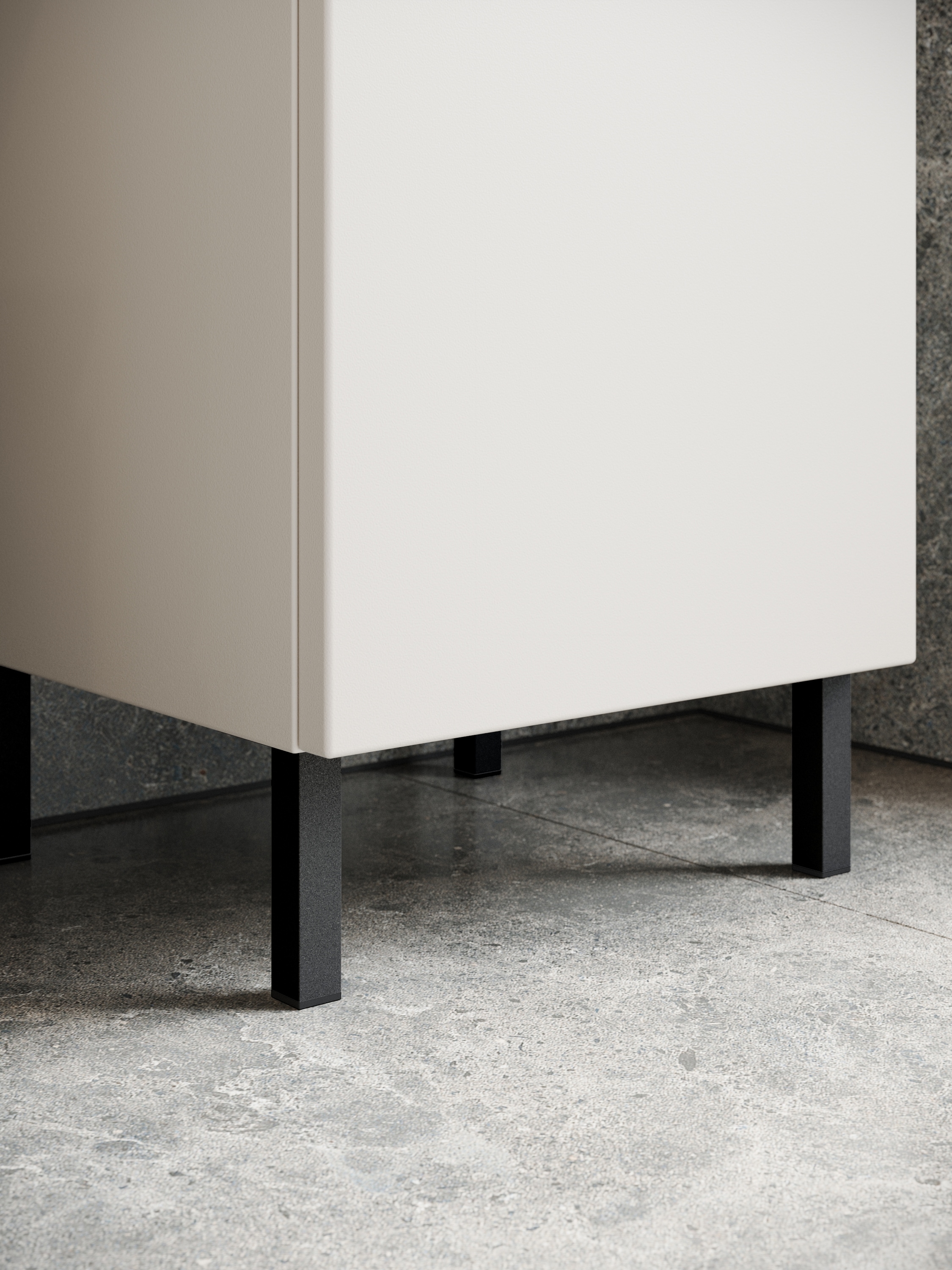 GERMANIA Waschbeckenunterschrank »Scantic«, (1 St.), mit Siphonausschnitt