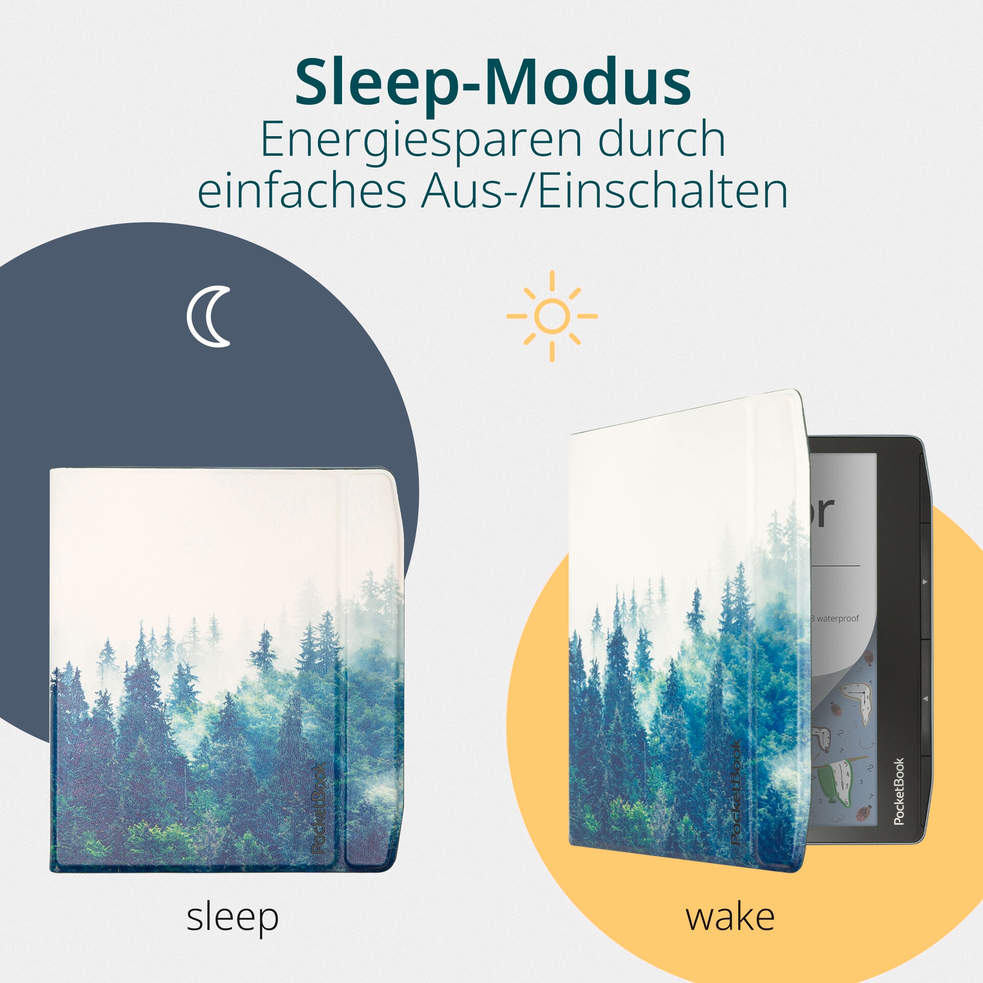PocketBook E-Reader-Hülle »Flip Cover für PocketBook Era und Era Color«, PocketBook Era-PocketBook Era Color, Backcover, Schutzhülle, Bookcover, Case, Schutzcase, stossfest