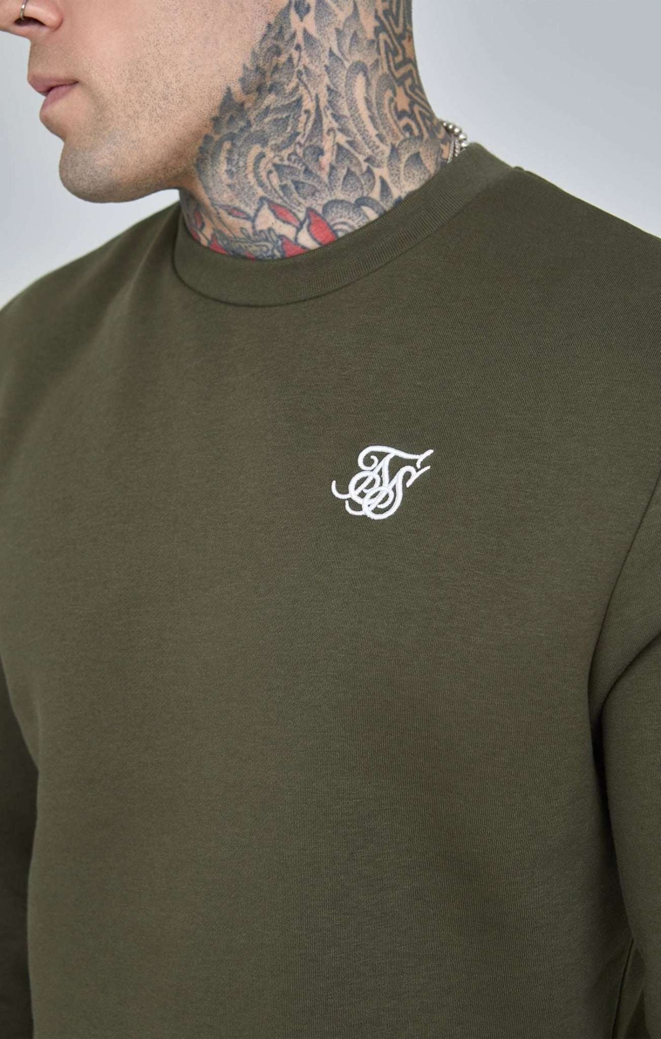 Siksilk Sweatshirt »Sweatshirts Khaki Essential Sweatshirt«
