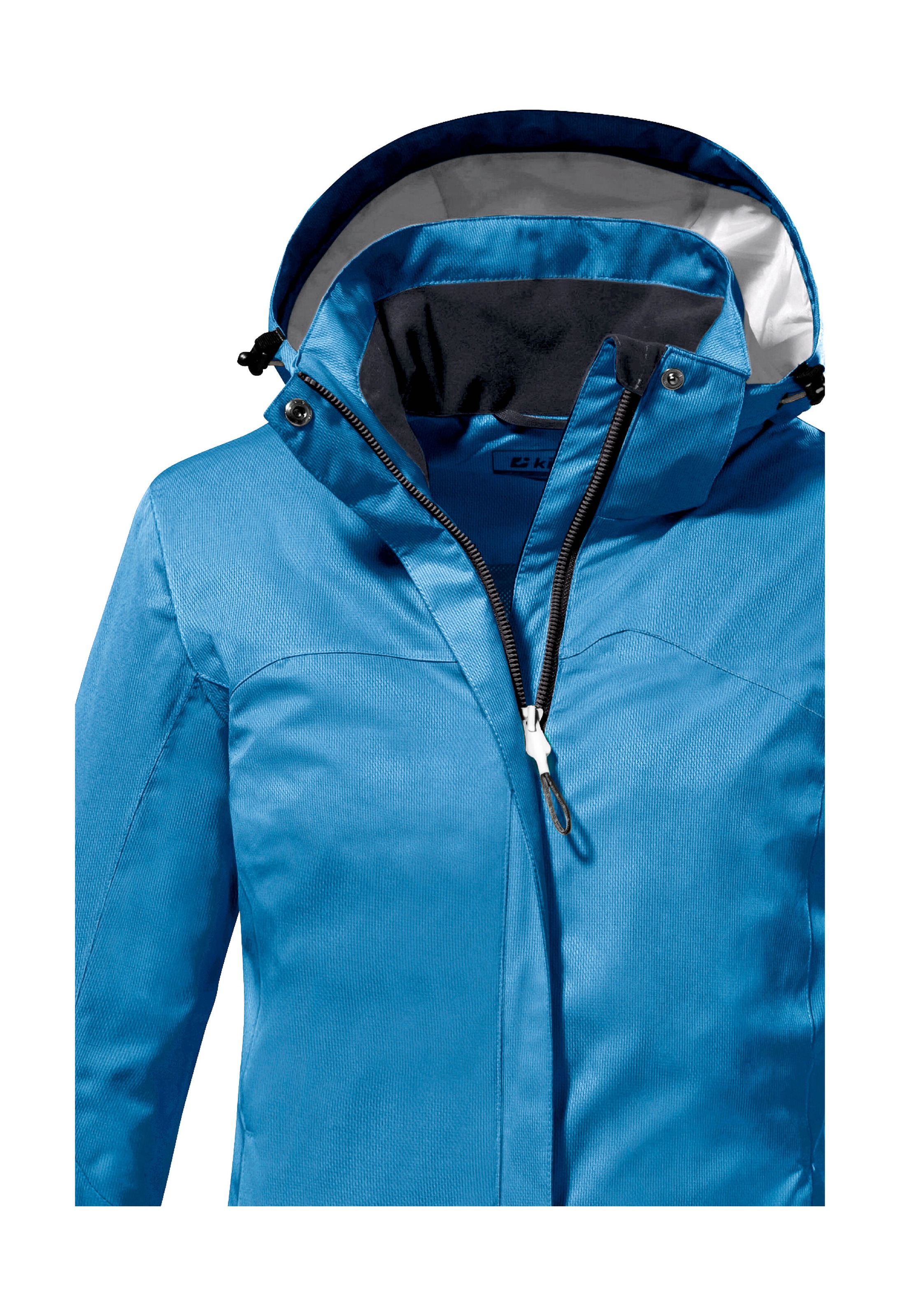 Killtec Outdoorjacke »KOS 133 WMN JCKT«, Wasser- und winddichte Damenjacke mit abnehmbarer Kapuze, PFAS-frei