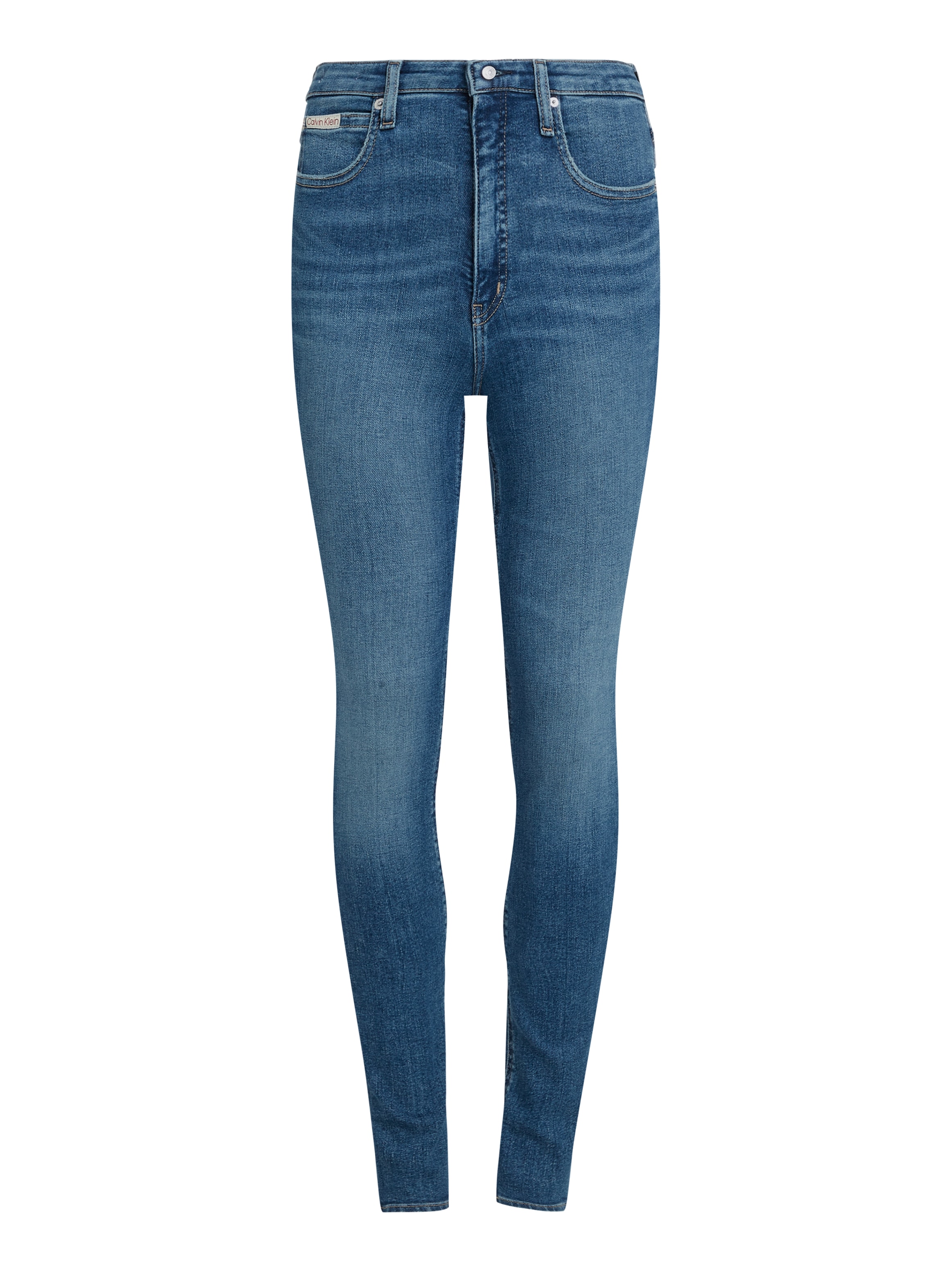 Calvin Klein Jeans Skinny-fit-Jeans »HIGH RISE SKINNY«, mit Coinpocket, leichte Stoned wash Optik