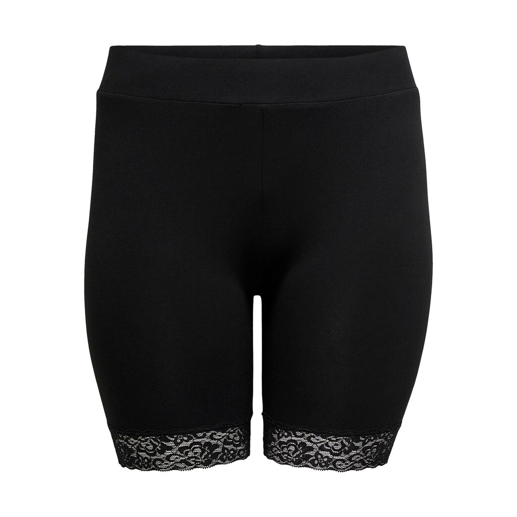 ONLY CARMAKOMA Radlerhose »CARTIME LIFE SHORTS LIFE WITH LACE NOOS«