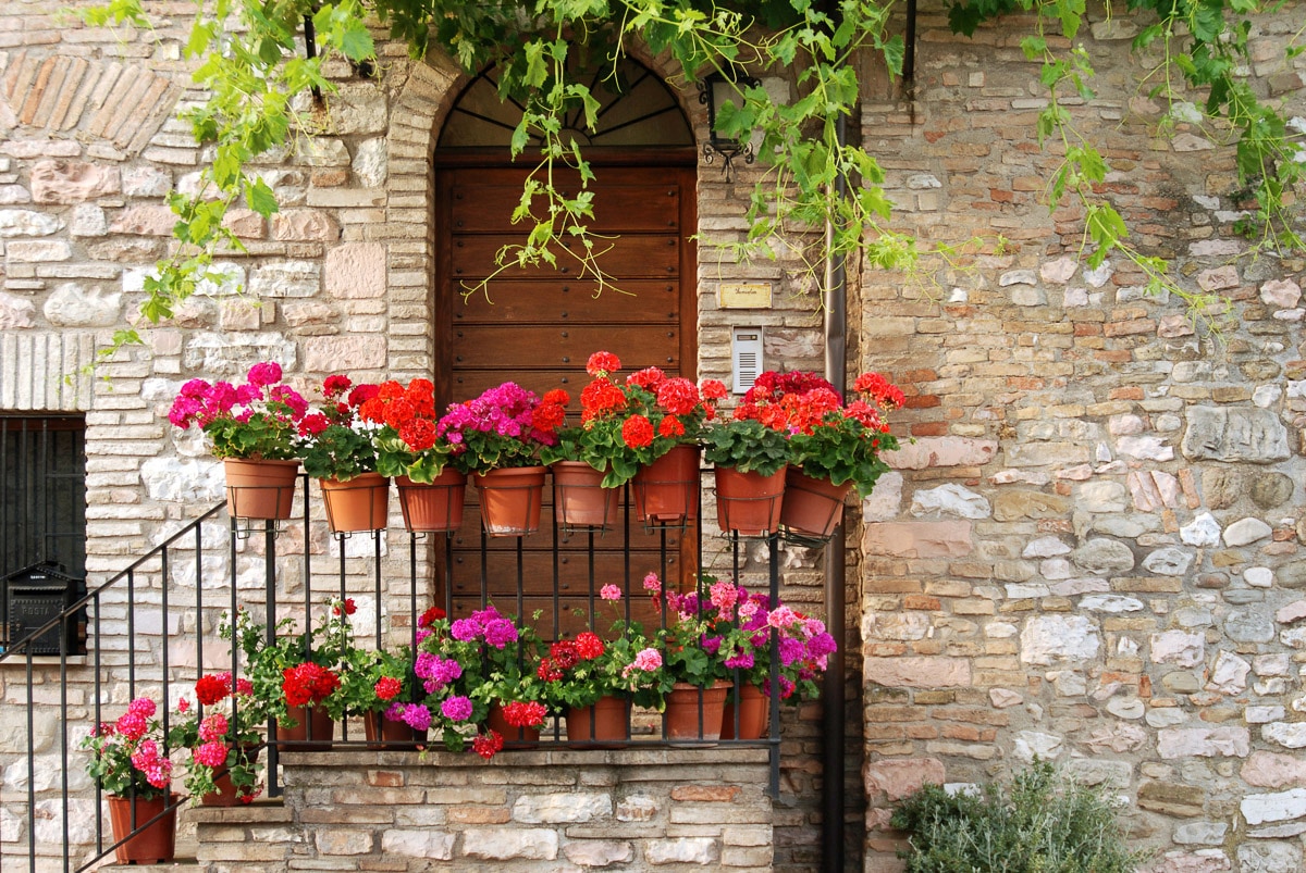 Papermoon Fototapete »Hauseingang«