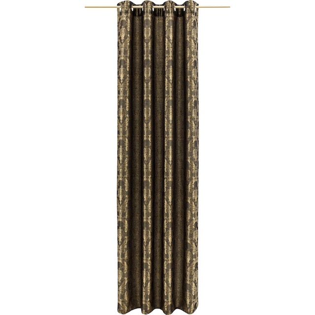 ❤ Leonique Vorhang »Bahar«, (1 St.), verschiedene Grössen blickdichter  Jacquard mit Goldfarbenschimmer ordern im Jelmoli-Online Shop