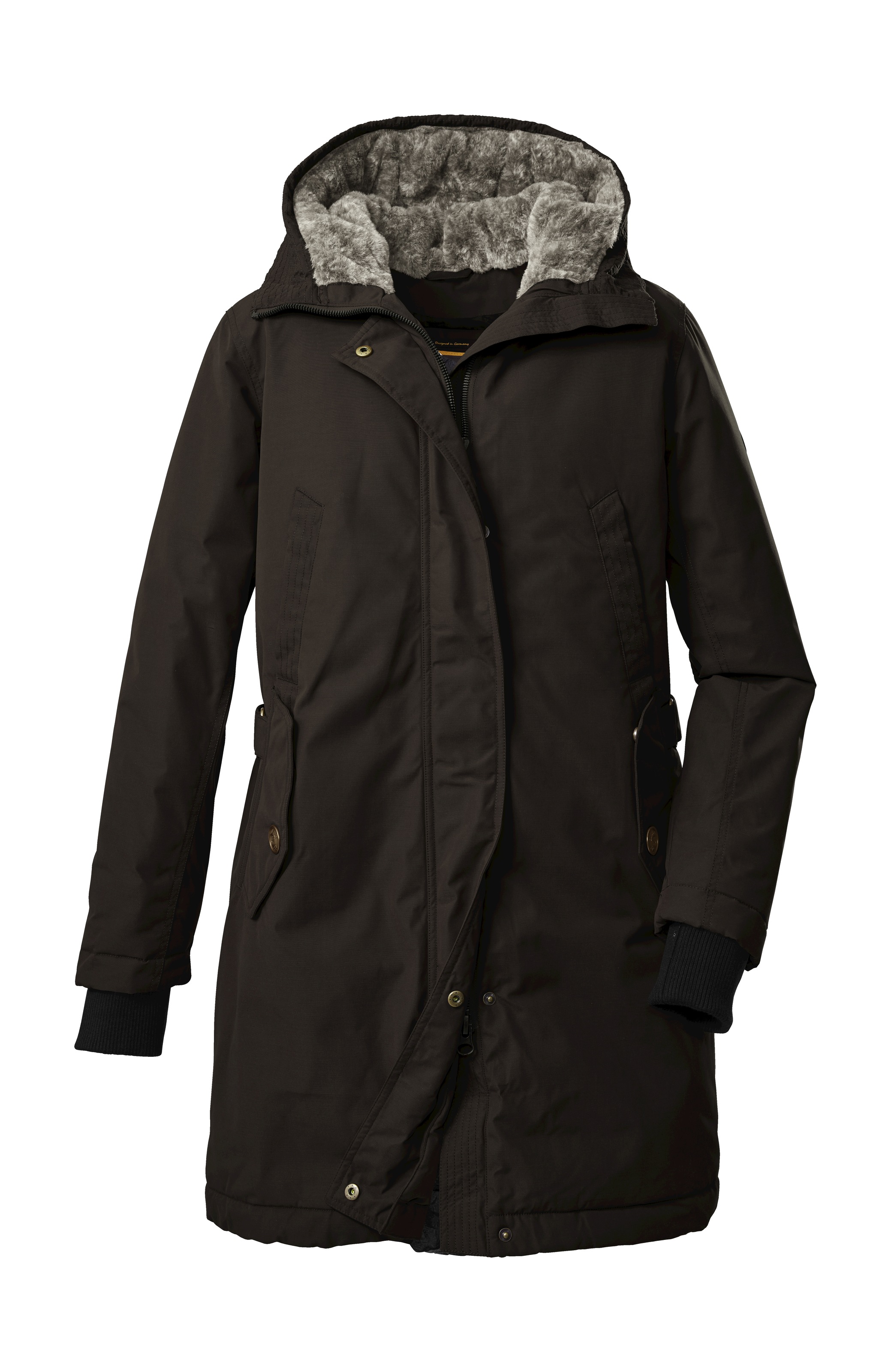 G.I.G.A. DX by killtec Funktionsmantel »GW 107 WMN CT« Wasserabweisender Parka mit 8.000 mm Wassersäule und weichem Fleece