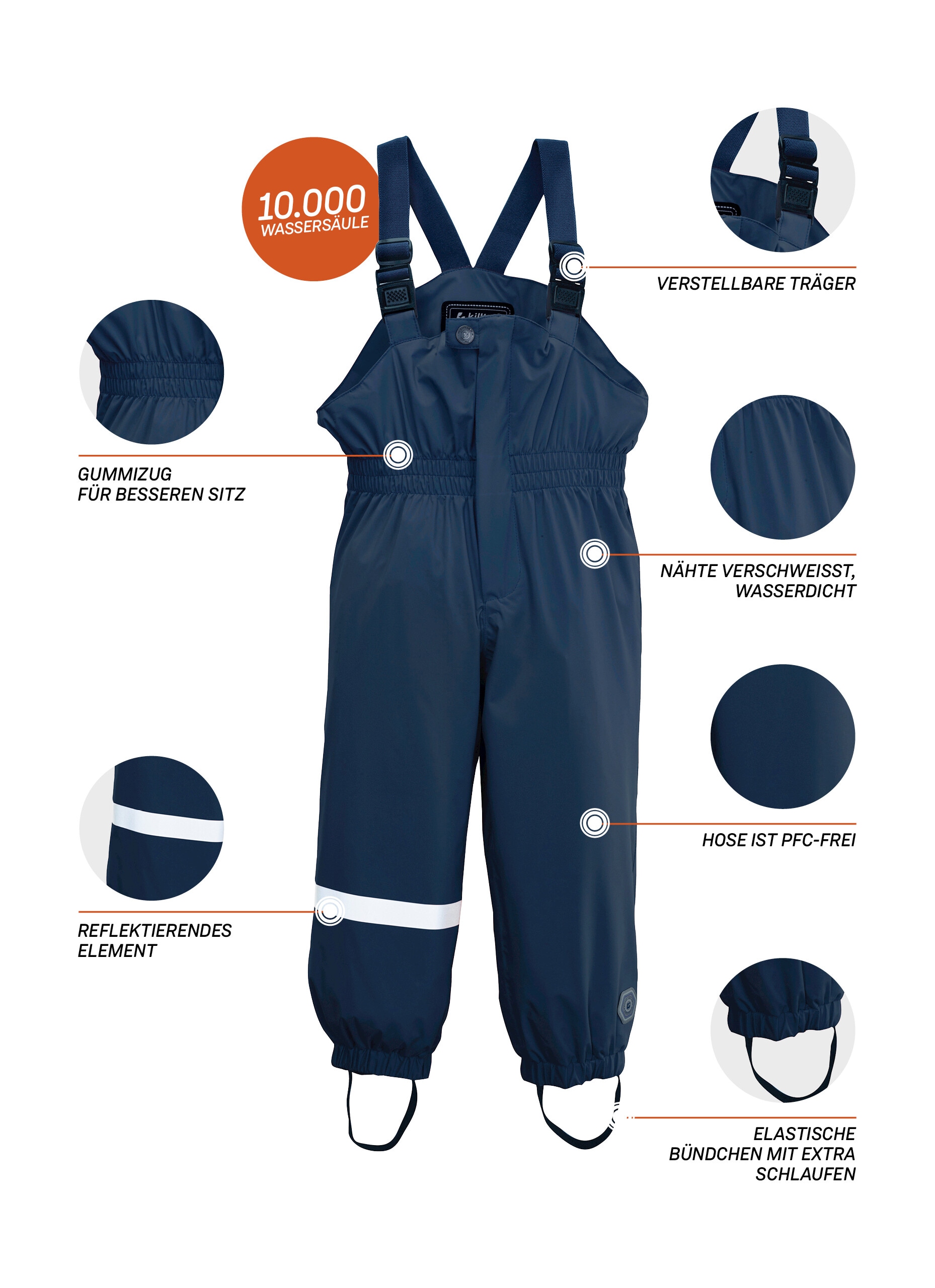 Killtec Regenhose »Jaely Mini«