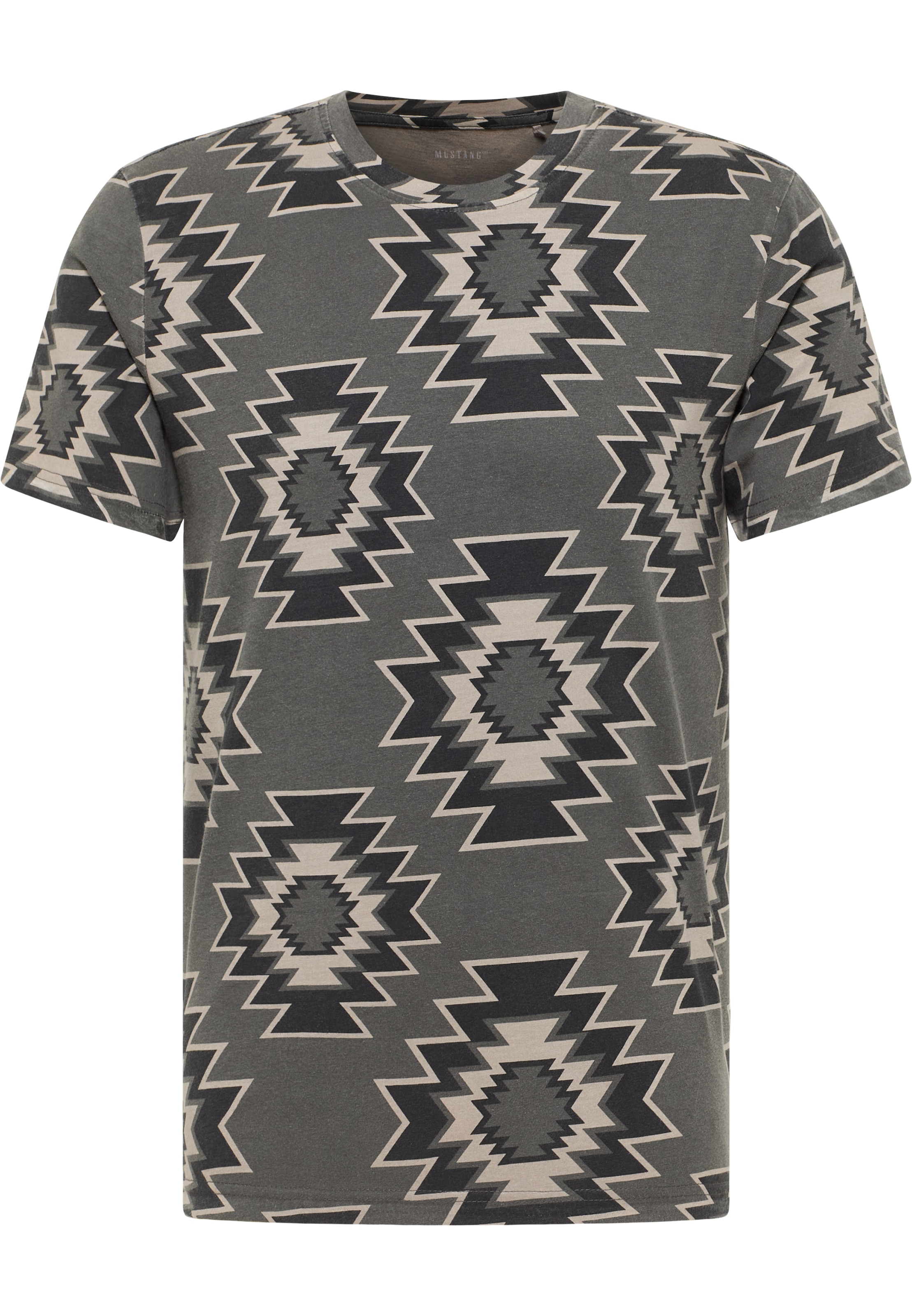 MUSTANG T-Shirt »Style Austin«, mit Ethno- Druck