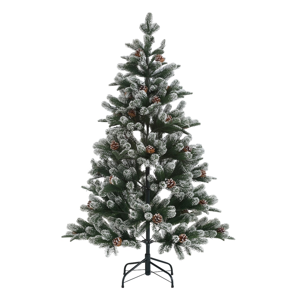 Myflair Möbel & Accessoires Künstlicher Weihnachtsbaum »Weihnachtsdeko, Snow on Green, künstlicher Christbaum, Tannenbaum«
