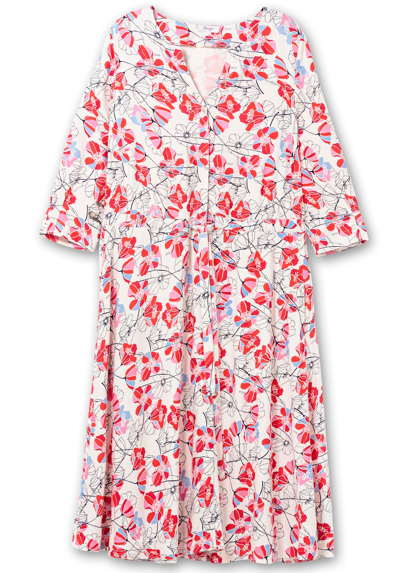 Sheego Druckkleid »Kleid«