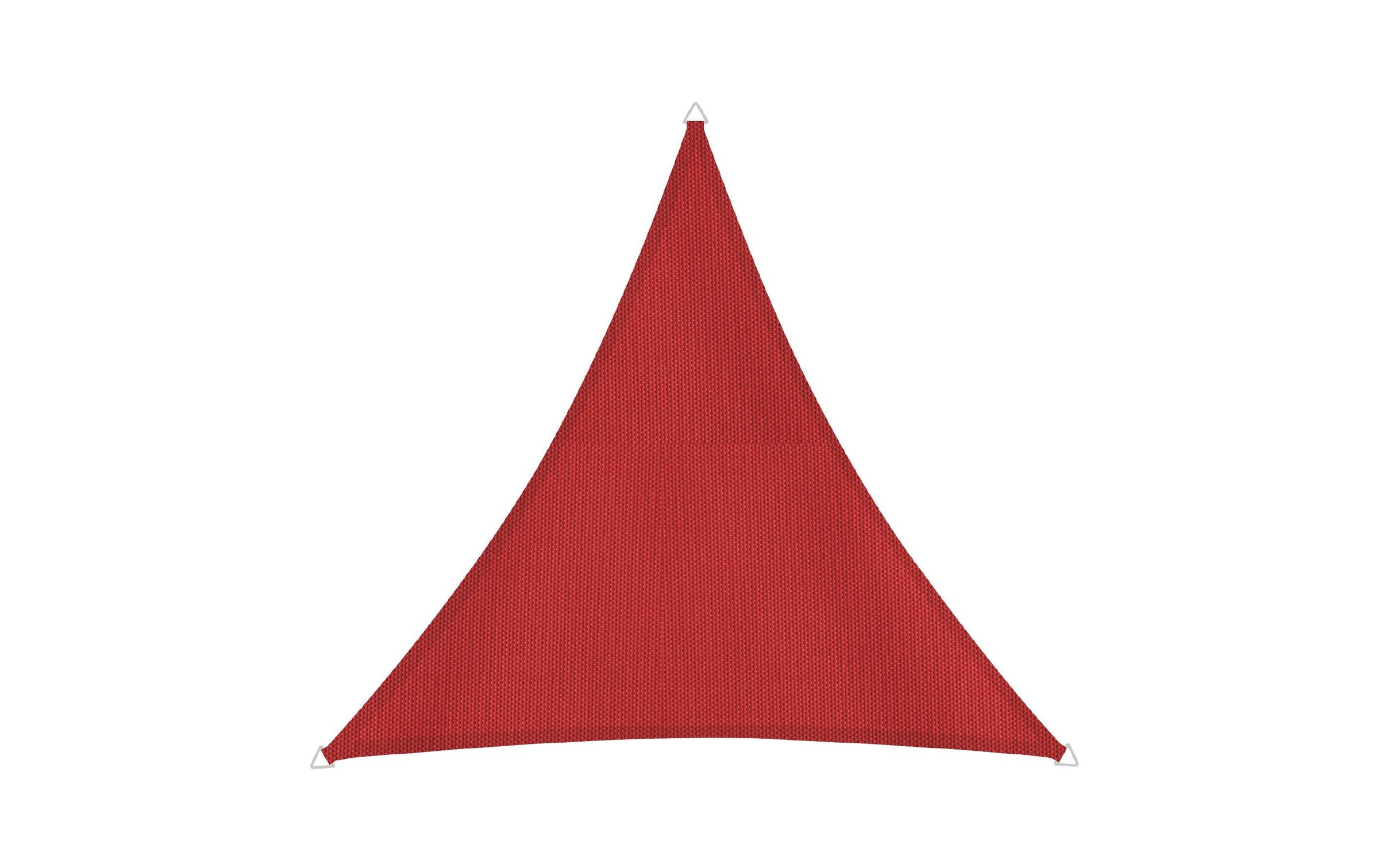 Windhager Sonnensegel »Dreieck 4m, rot«