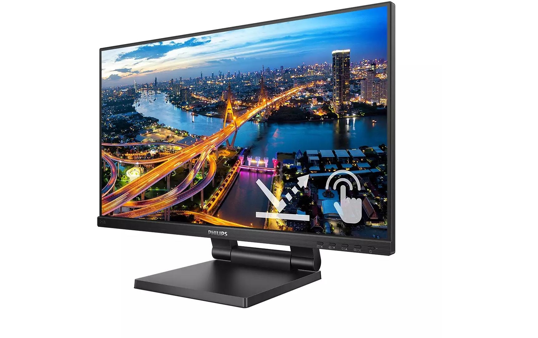Philips LED-Monitor »Touch«, 60,45 cm/23,8 Zoll, 1920 x 1080 px, 75 Hz
