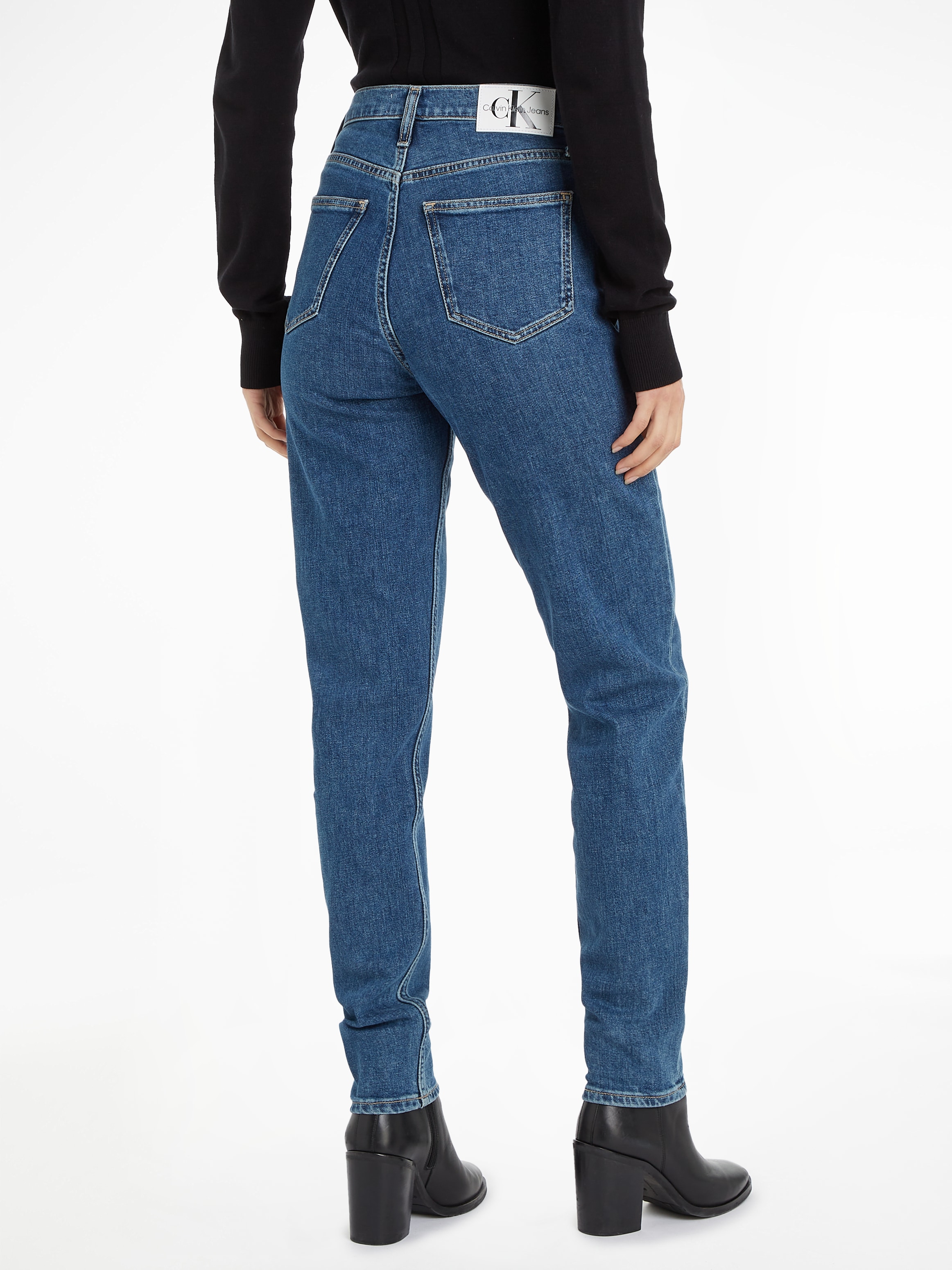 Calvin Klein Jeans Mom-Jeans »MOM JEAN«, im 5-Pocket-Style