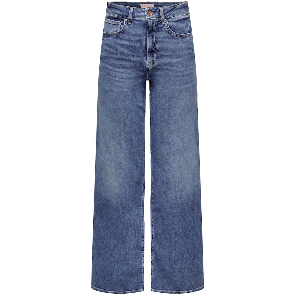ONLY High-waist-Jeans »ONLMADISON BLUSH HW WIDE DNM CRO372 NOOS«