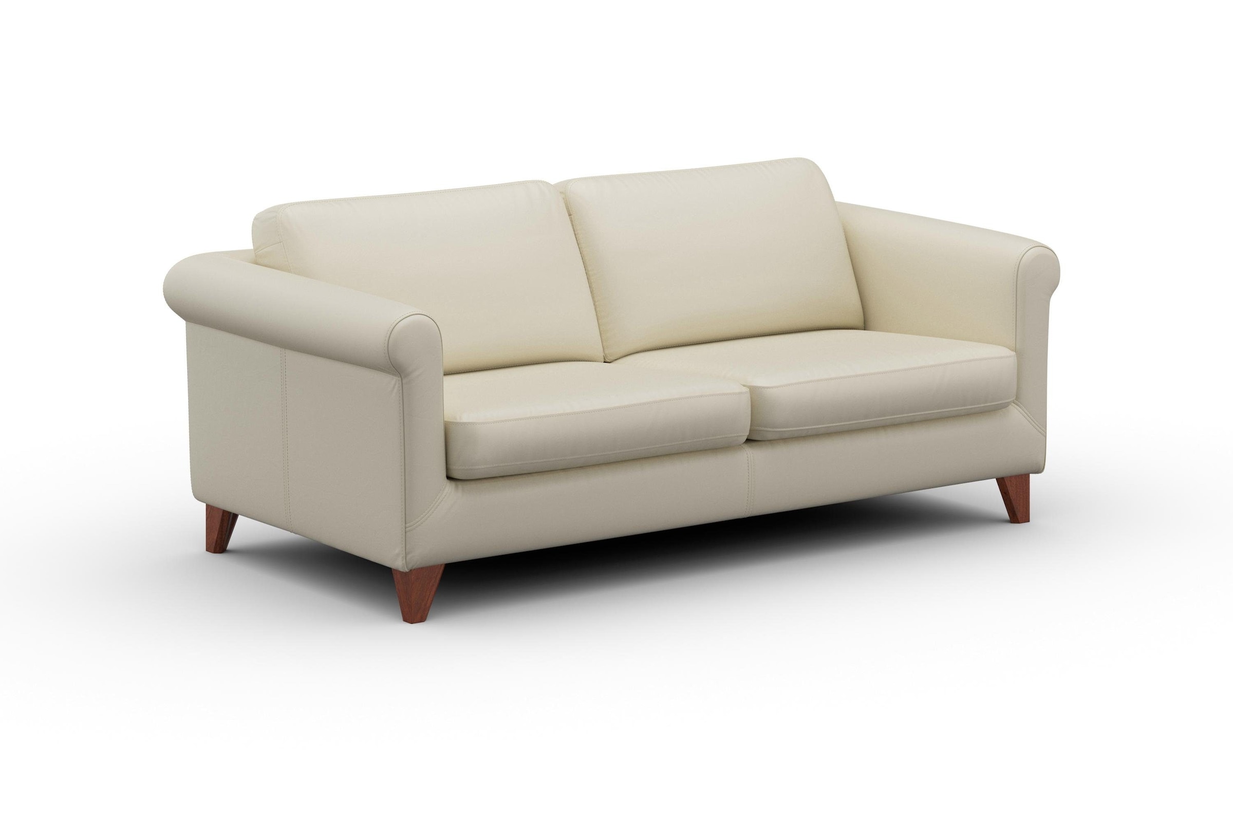 machalke® 2,5-Sitzer »amadeo«, Ledersofa mit geschwungenen Armlehnen, Breite 180 cm