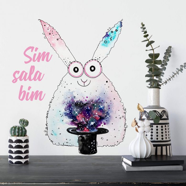 Wall-Art Wandtattoo »Magisch Kaninchen Sim Sala Bim«, (1 St.) online kaufen  | Jelmoli-Versand