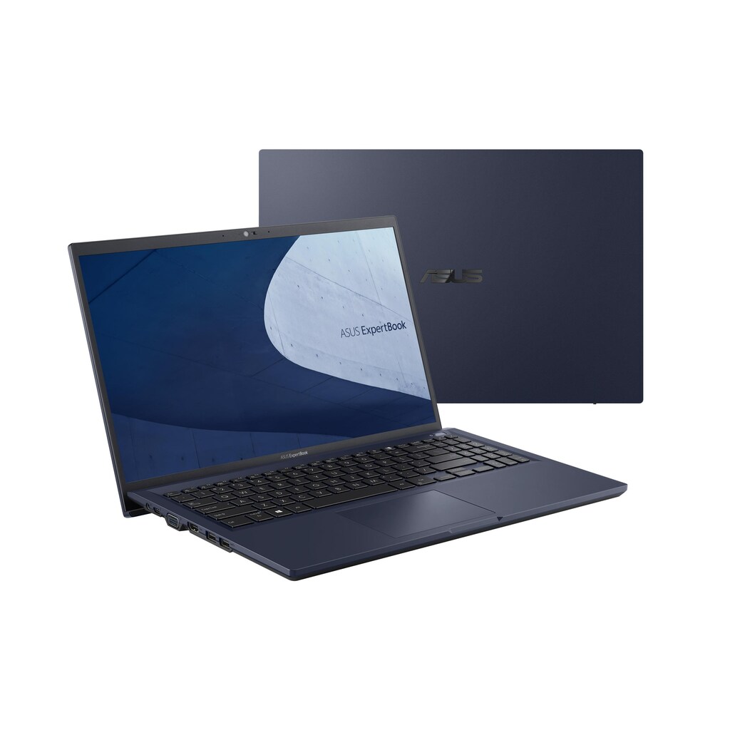 Asus Notebook »B1 B1500CEAE-BQ2837«, 39,46 cm, / 15,6 Zoll, Intel, Core i7, Iris Xe Graphics, 512 GB SSD