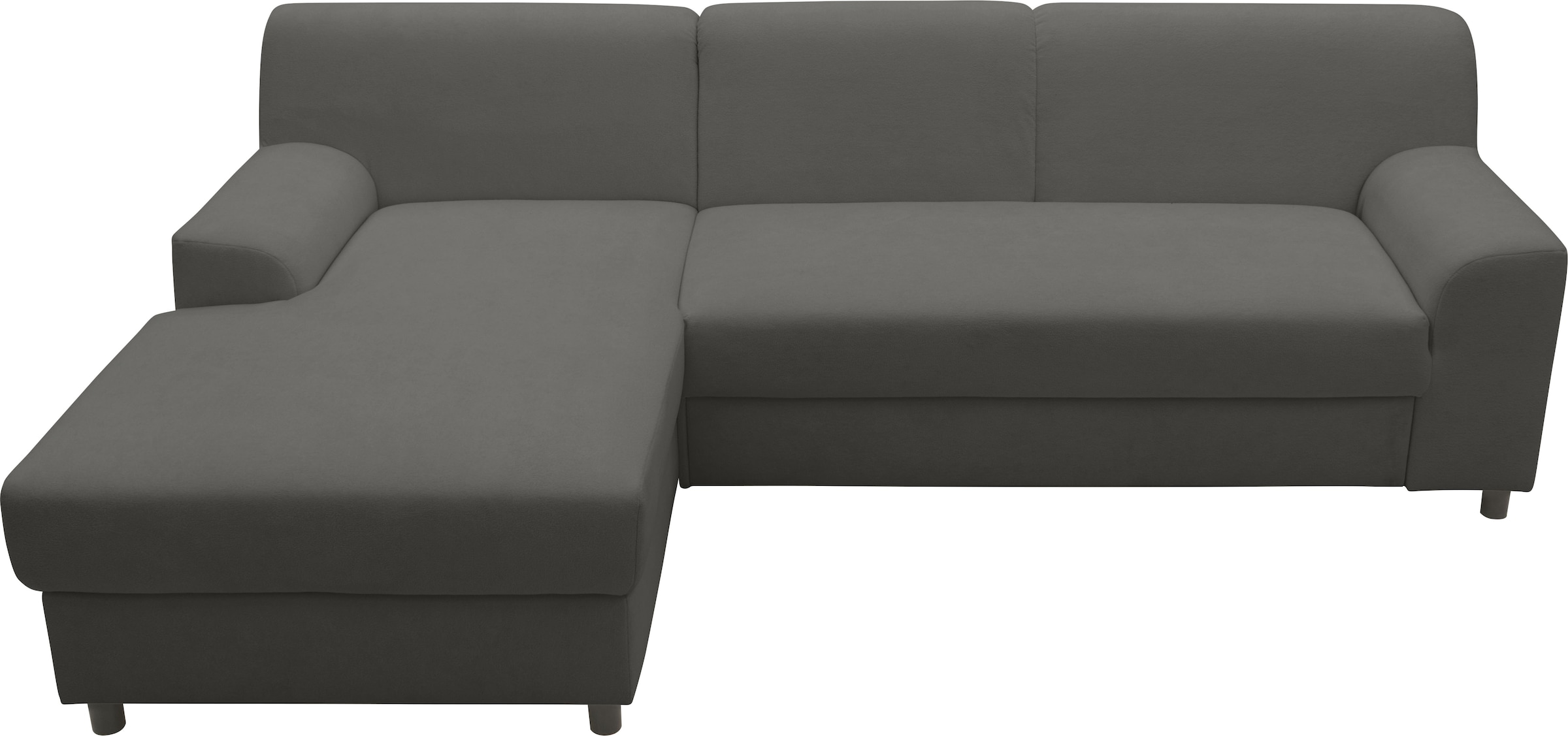 INOSIGN Ecksofa »Turah 2, L-Form, in Cord u. wasserabweisender Microfaser, Federkern«, B/T/H: 241/146/79 cm, incl. Zierkissen, wahlweise mit Bettfunktion