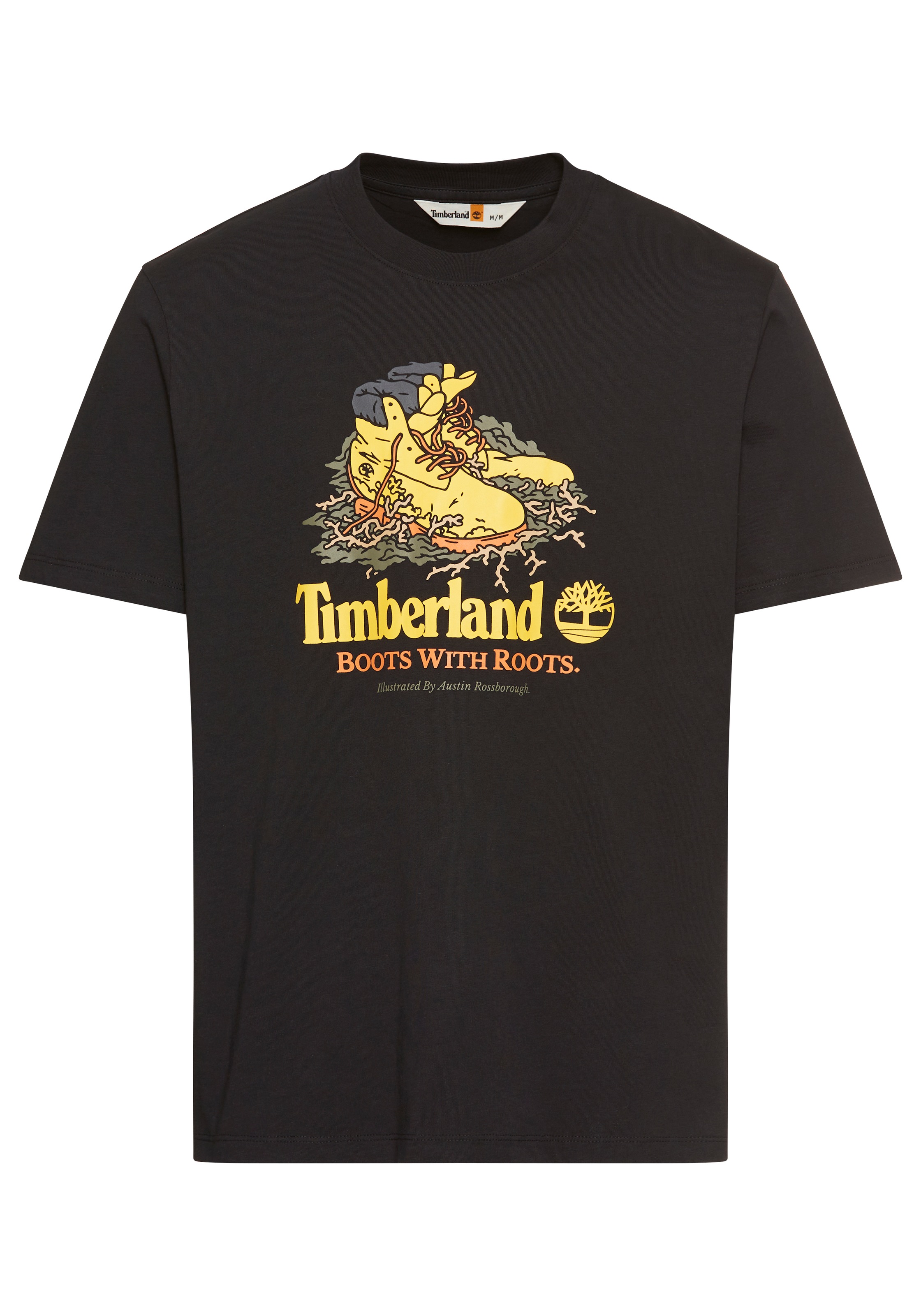 Timberland T-Shirt lässiger Stil, für Freizeit, aus Baumwolle