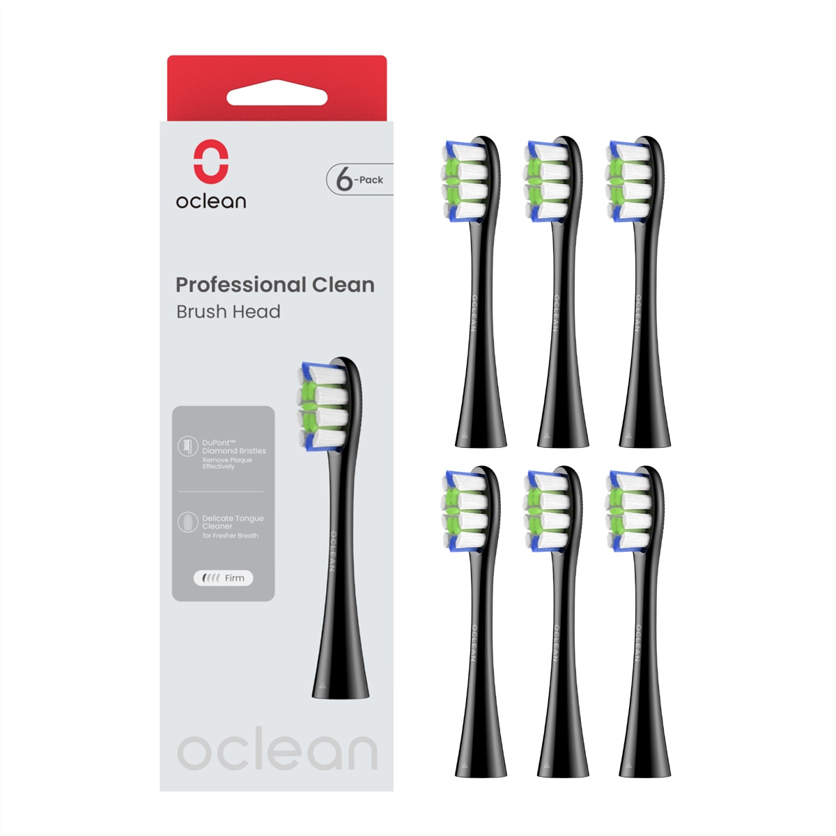 Oclean Aufsteckbürste »Oclean Professional clean -6 pack«