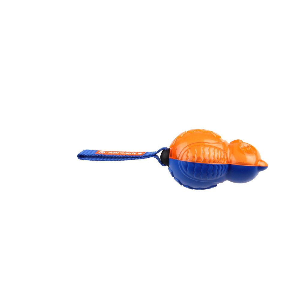 GiGwi Tier-Beschäftigungsspielzeug »Push to mute, Ball, Blau/Orange«, Kunststoff