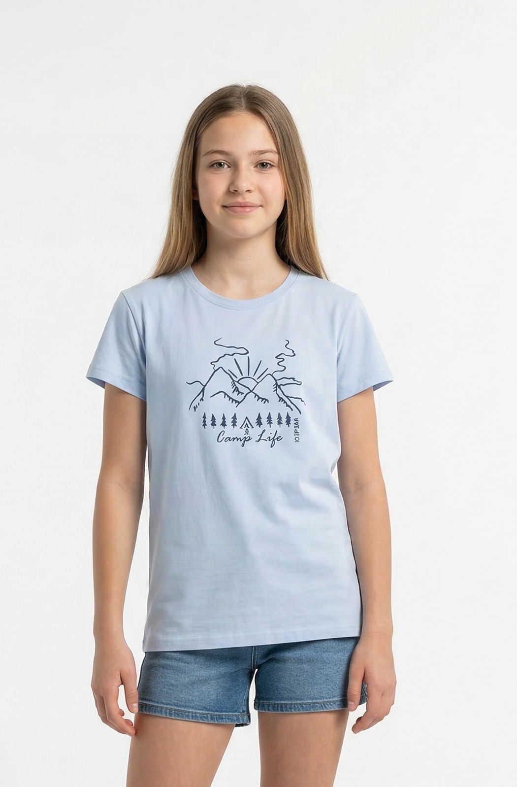 Icepeak T-Shirt "LEADVILLE JR" für Kinder und Jugendliche, aus Baumwolle