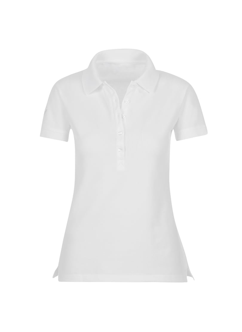 Trigema Poloshirt »TRIGEMA Poloshirt mit Kristallsteinen«