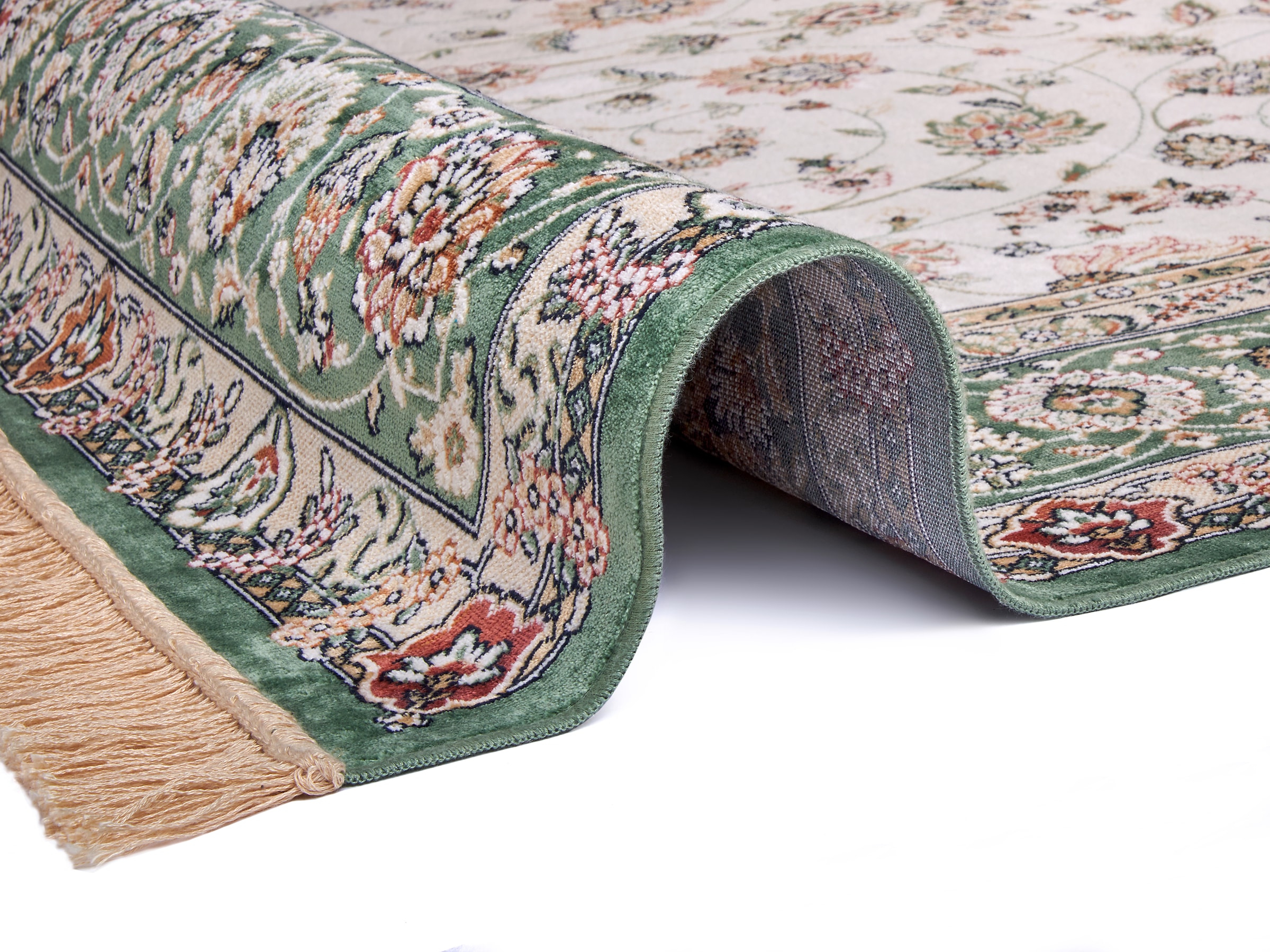 ❤ freundin Home Collection Teppich »Djamila«, rechteckig, Orient-Design,  Vintage-Look, Fransen, Kurzflor, weich, Wohnzimmer bestellen im  Jelmoli-Online Shop