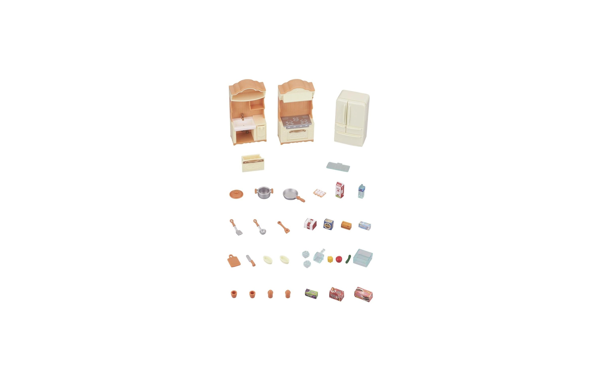 Sylvanian Families Spielfigur »Landhaus Küche mit Kühlschrank«