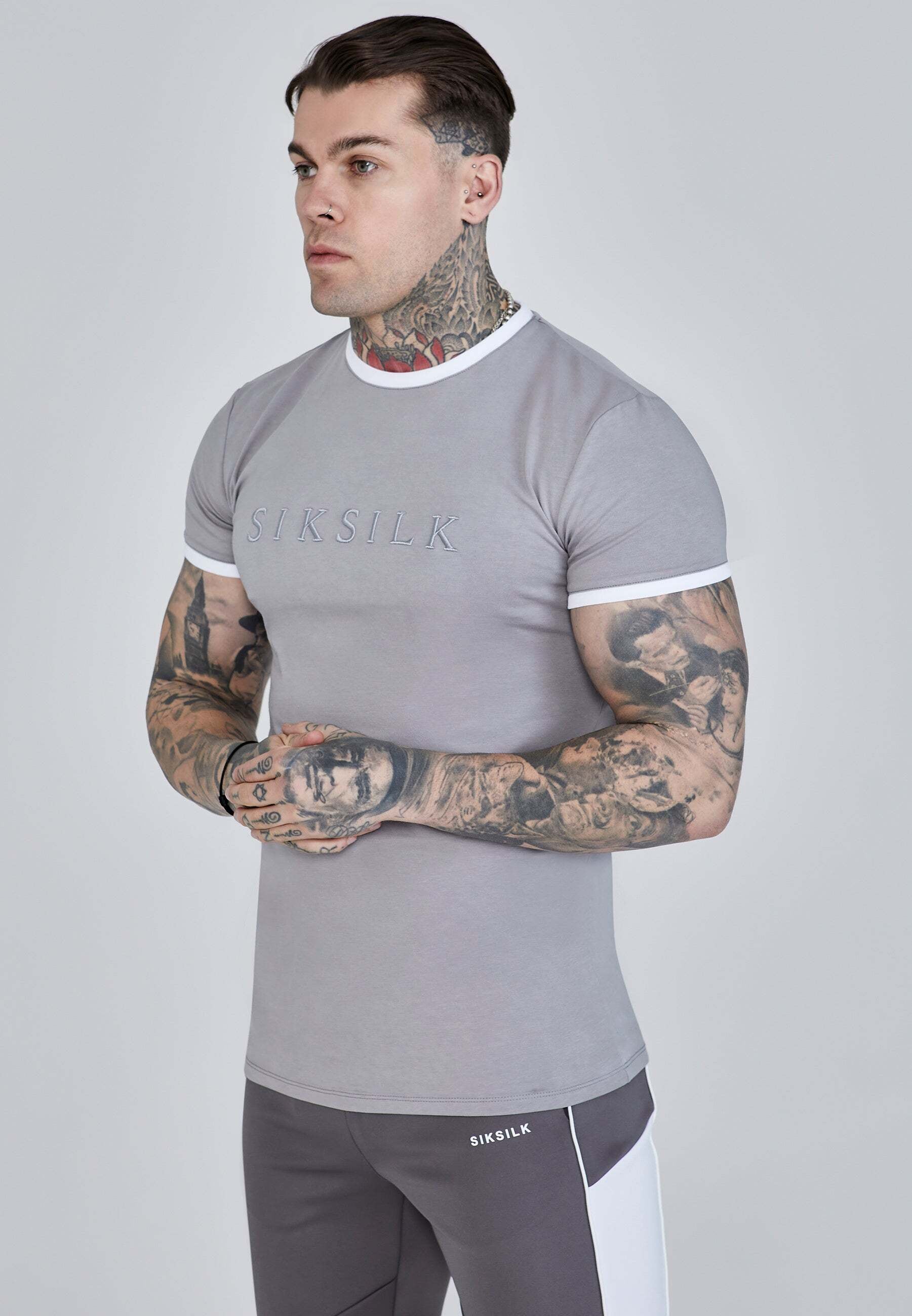 T-Shirt »Siksilk T-Shirt Ringer T-Shirt«