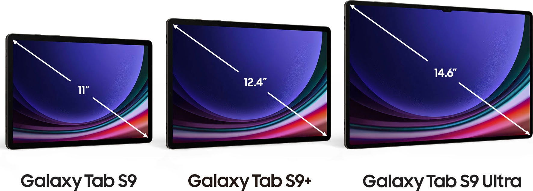 Samsung Tablet »Galaxy Tab S9 WiFi«, (27,81 cm / 11 Zoll), Android, WQXGA, AI-Funktionen)