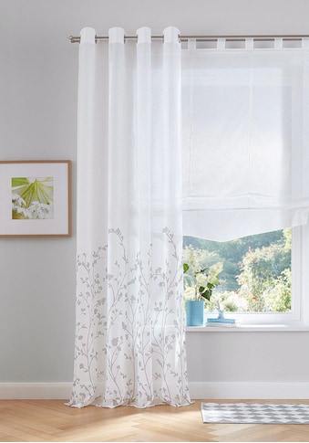 Gardine »Yalinga«, (1 St.), Vorhang, Fertiggardine, transparent
