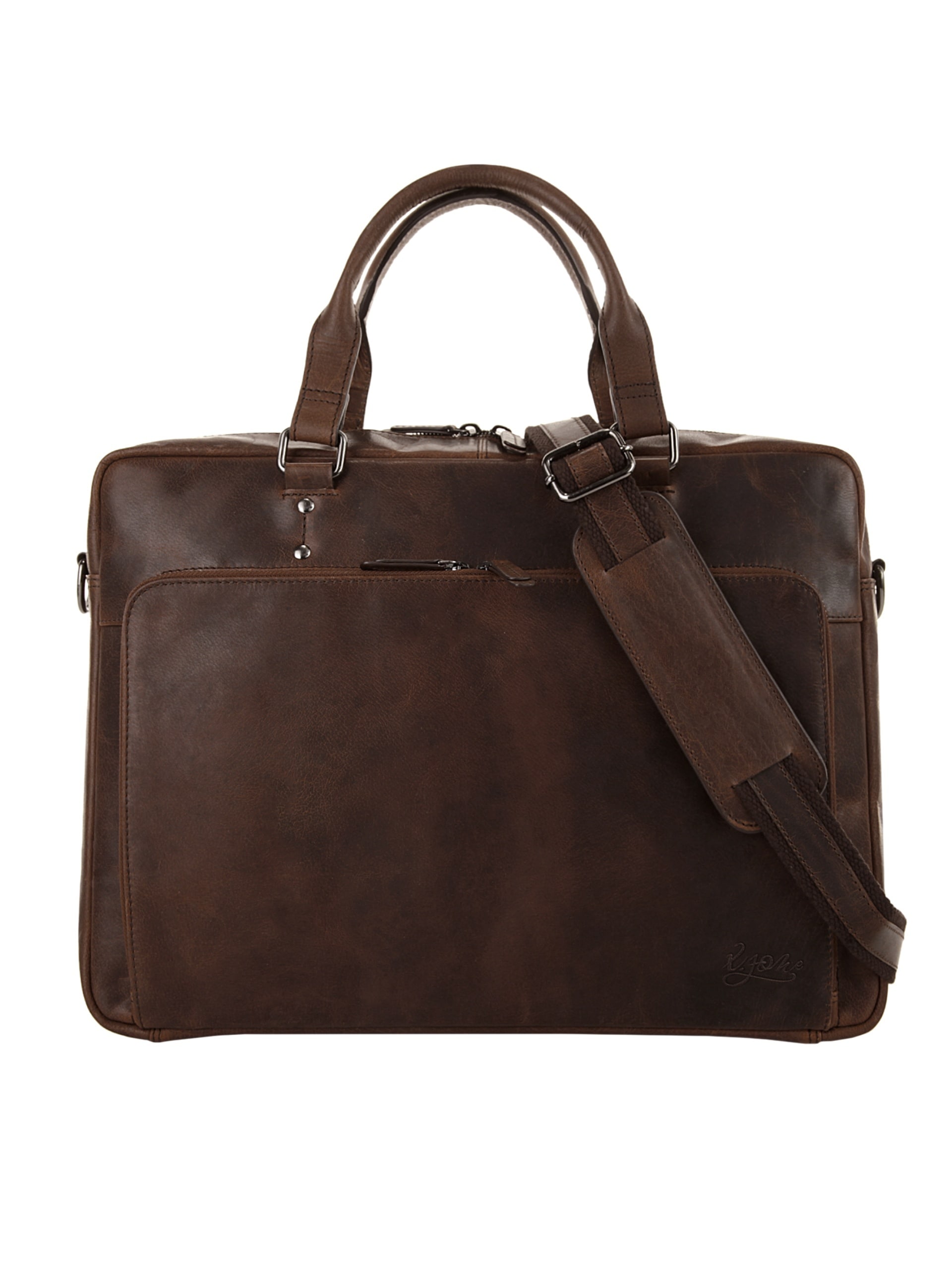 X-Zone Laptoptasche, echt Leder